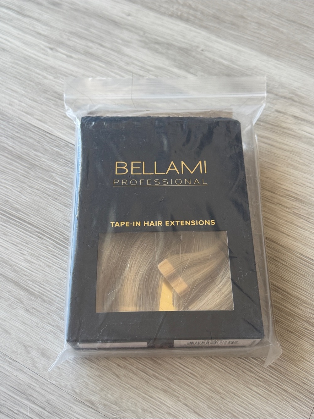 Bellami 16” Tape-In Extensions – Charcoal Latte Piano Shade